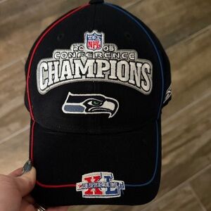 VTG rare Seattle Seahawks Conference Champions Cap 2005